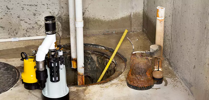 Installing Sump Pump in Finished Basement in Kenmore, WA
