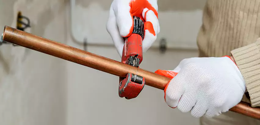 Temporary Copper Pipe Repair Kenmore, WA