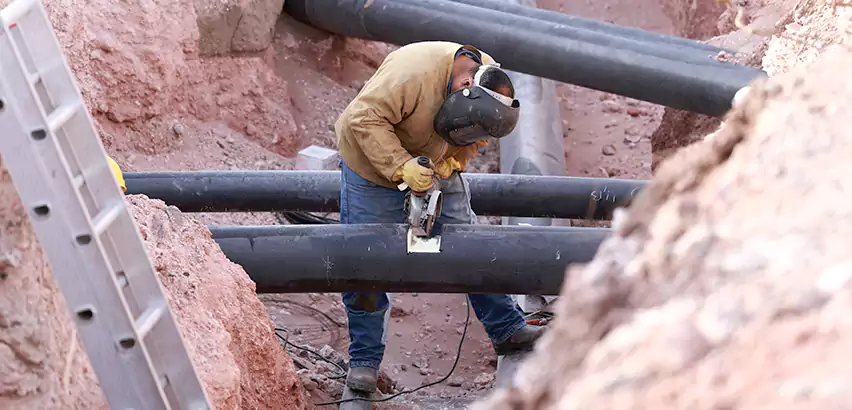 Water Line Replacement in Kenmore